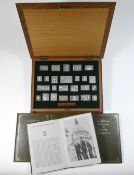 The Stamps of Royalty, A Set of Twenty-Five Elizabeth II Silver Copies of Postage-Stamps, with