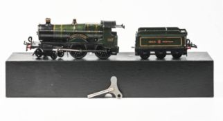 Hornby mid-1930s ‘No 2 Special’ Clockwork ‘0’ Gauge GWR ‘County of Bedford’ 4-4-0 Locomotive and ‘