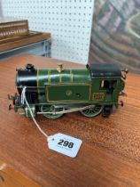 Hornby late-1930s ‘No 1 Special’ Clockwork ‘0’ Gauge GWR No 5500 0-4-0 Tank locomotive. In good