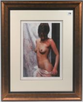 Seth Garland, 'Silk and Satin' signed limited edition print 8/250, framed and glazed, overall size