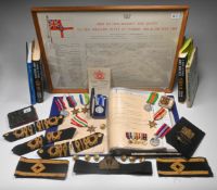 of WWII interest, WATU, Western Approaches Tactical Unit, a collection of medals and memorabilia