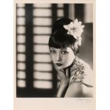 Paul Tanqueray (British 1905-1991), silver gelatine photographic print - Anna May Wong, 1933,