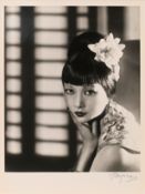 Paul Tanqueray (British 1905-1991), silver gelatine photographic print - Anna May Wong, 1933,