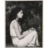 Paul Tanqueray (British 1905-1991), silver gelatine photographic print, Peggy Ashcroft, 1929, 38cm x