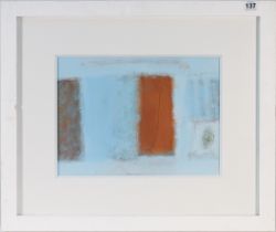 Diane Nevitt 2007, acrylic, 'On Isola Madre', framed and glazed, overall size 50cm x 60cm