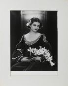 Paul Tanqueray (1905-1991) silver gelatine photographic print of Pearl Argyle, 1933, 38cm x 28cm.