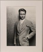 A gelatine silver photographic print - Tom Douglas, 1920s, dated and titled on reverse, mounted,