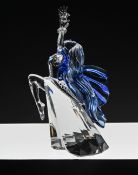 Swarovski Crystal Glass, 2002 Magic Of The Dance 'Isadora' with plaque, boxed.