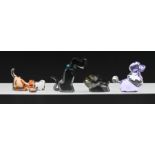 Swarovski Crystal Glass, Collection of 'Lovelots' Gang of dogs, to include 'Tomasino' and '