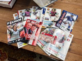 Collection of West Ham United Football Club Programmes, dated from 2002 to 2006.