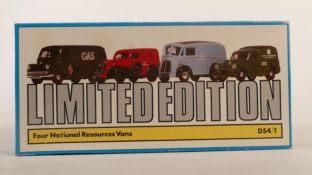 Corgi National Resources Set Limited Edition 4 Vans Bedford / Morris / Ford, with cert, boxed