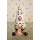 Lorna Bailey Clown Theme Sugar Sifter, height 18cm