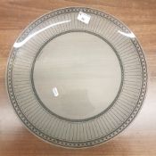 Wedgwood Contrast Patterned Glass Platter, diameter 41cm