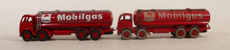 Dinky Supertoys Foden Mobilgas Lorries,, one repainted(2)