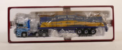 Corgi CC14807 Scania 113 Flatbed & Canvas Load Gallacher Bros, boxed