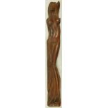 Large Modernist Nude Figure with exaggerated proportions, height 53cm