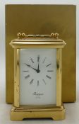 Boxed Rapport London Carriage Clock, height 12cm