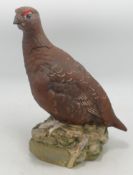 Royal Doulton Grouse Whiskey Decanter fo Mathew Gloag & Sons Limited, height 24cm