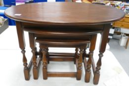 Old Charm Nest of 3 tables
