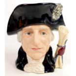 Royal Doulton Large Character Jug George Washington D6669