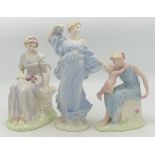 Boxed Wedgwood Classical Collection figures Tenderness, Serenity & Tranquility(3)
