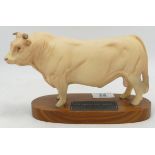 Beswick Matt Charolais bull