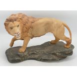 Beswick Lion on Rock 2554A