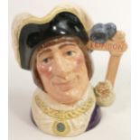 Royal Doulton Large Limited Edition Character Jug Dick Whittington D6846