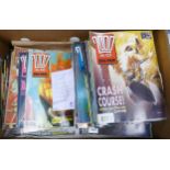 A large collection of vintage 2000AD Comics, some signed items noted