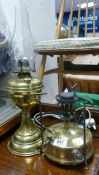 Optimus Brass Stove & similar Oil Lamp(2)