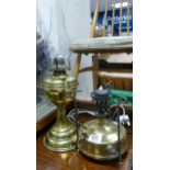 Optimus Brass Stove & similar Oil Lamp(2)