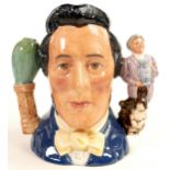 Royal Doulton large two handled character jug Sir Henry Doulton D7054, limited edition