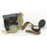 Military Type Wrist Compass & later YCM Lensatic Compass(2)