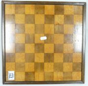 Antique Double Sided Chess Board, 35cm x 35cm