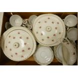 A large collection of Floral Tea & Dinnerware including Royal Wessex & similar