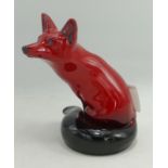 Royal Doulton Flambe Fox