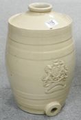 Stone Ware Barrel, height 35cm