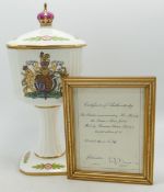Francesca Commemorative Chalice , limited edition of 25, boxed with cert