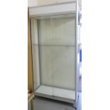 Modern Glass & Aluminium Shop Display Cabinets , 202 x 100 x 40cm