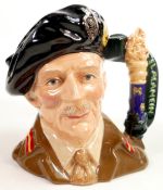 Royal Doulton Large Character Jug Field Marshall Montgomery D6908, limited edition