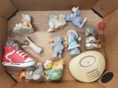 Mixed Collection of Resin Figures to include quantity of 'Me to You' Bear figures (1 Tray)