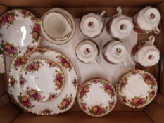 Royal Albert Old Country Roses 21 Piece Tea Set (2nds)