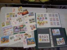 A collection of Disney stamps to include Dumbo, World Cup '82 etc (Viewing highly recommended).