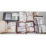 A collection of UK stamps and first day covers, loose stamps, books of stamps etc (1 tray).