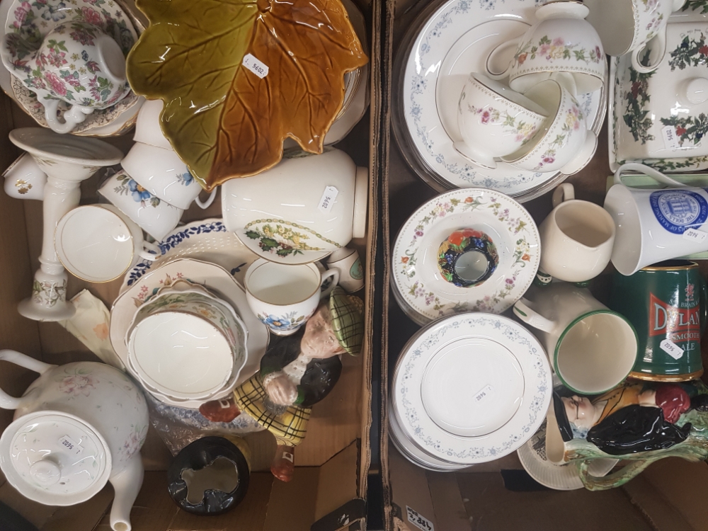 A large collection of mixed ceramic items to include Royal Doulton Angelique plates, Arthur Wood