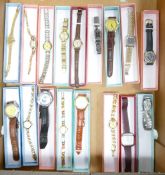 A collection of 17 Sekonda, Lorus, Geneva & Similar boxed Fashion Watches