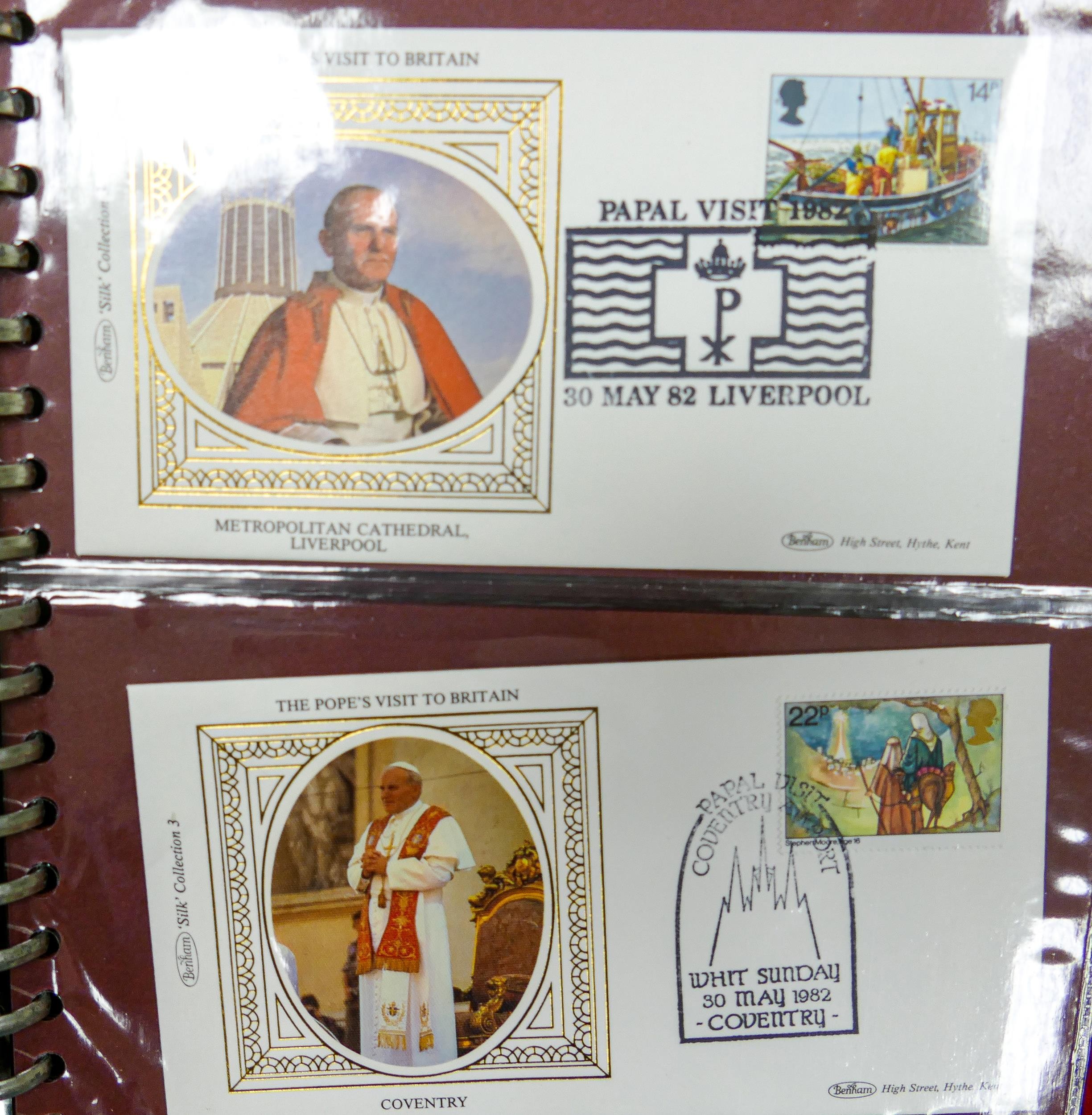 A collection of first day cover stamps, comprising an album of Special Edition Royal cover envelopes - Image 10 of 16