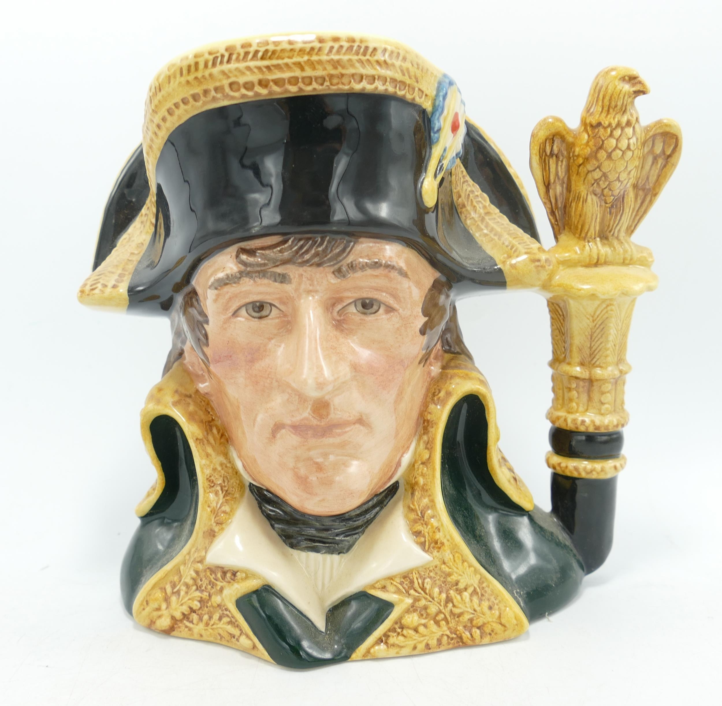 Royal Doulton Large Character Jug: Napoleon D6941, limited edition with cert - Image 2 of 2