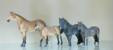 Northlight Group of Resin Horse Figures, These items were removed from the archives of the Wade