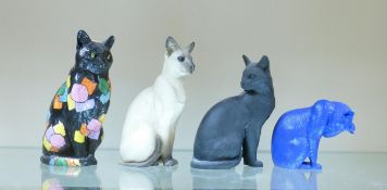 Northlight Group of Resin Cat Figures, These items were removed from the archives of the Wade